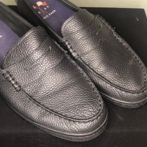 Soft Leather Black Cole Haan Loafers